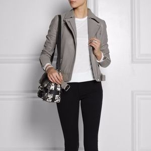 Maje EDOURARD leather jacket
